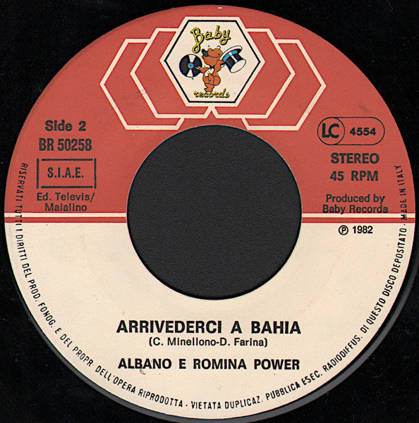 Al Bano & Romina Power : Felicità (7", Single)