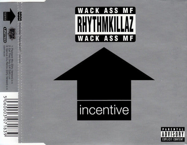 Rhythmkillaz : Wack Ass MF (CD, Single)