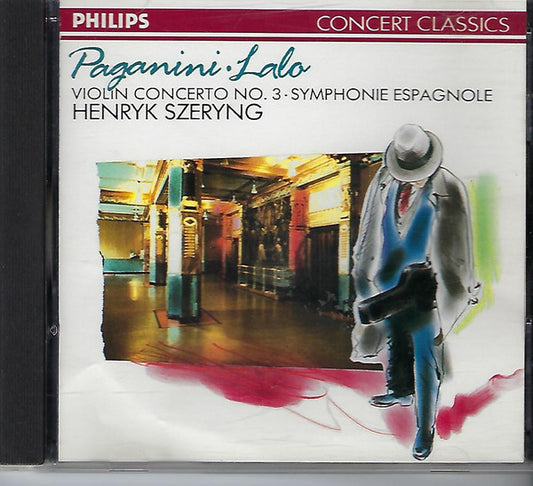 Niccolò Paganini / Édouard Lalo - Henryk Szeryng : Violin Concerto No. 3 / Symphonie Espagnole (CD, Comp)