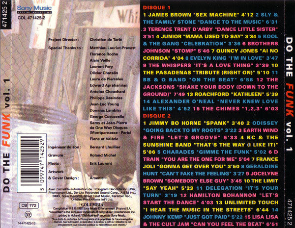 Various : Do The Funk Vol. 1 (2xCD, Comp)