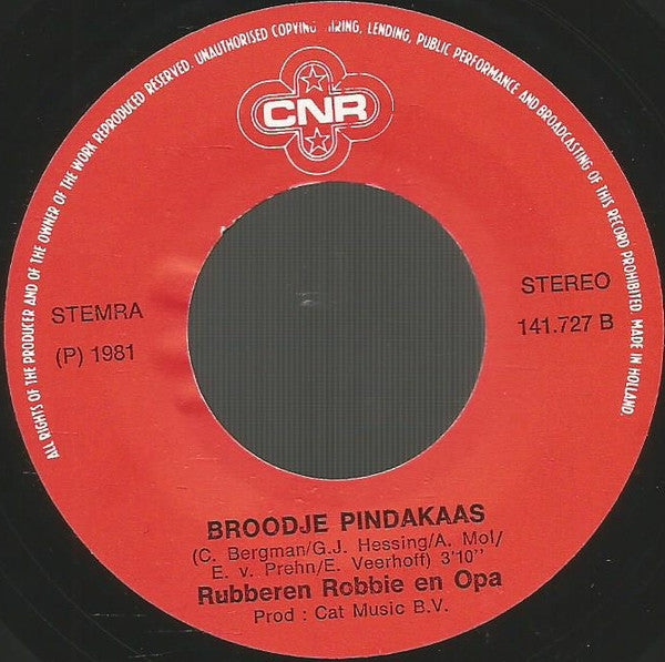 Rubberen Robbie En Opa (3) : De Vuile Zeeballade (7", Single)