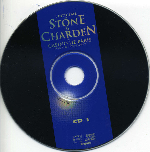 Stone Et Eric Charden : L'Integrale De Stone & Charden Au Casino De Paris (2xCD, Album)