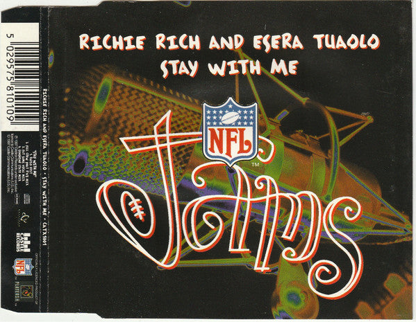 Richie Rich (2) And Esera Tuaolo : Stay With Me (CD, Single)