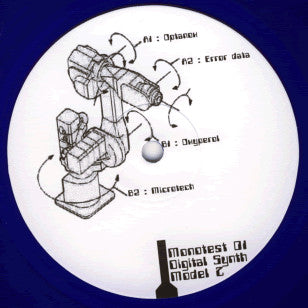Model Z : Monotest 01 (10", Ltd, Blu)