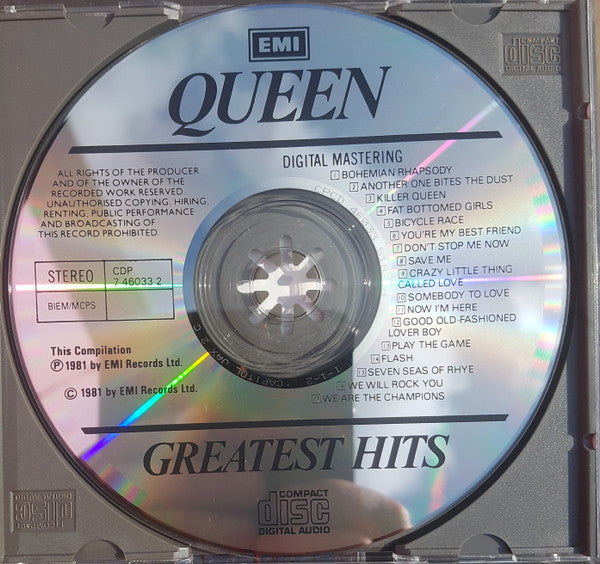 Queen : Greatest Hits (CD, Comp, RE)