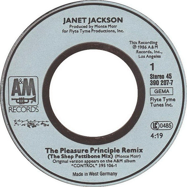 Janet Jackson : The Pleasure Principle (7", Single)