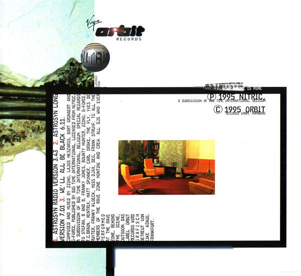 The Montini Experience : Astrosyn - Your House Is Mine (CD, Maxi)