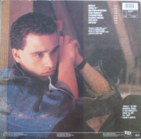 Eros Ramazzotti : Musica È (LP, Album)