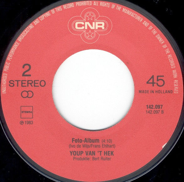Youp van 't Hek : Ga Toch Uit Elkaar (7", Single)