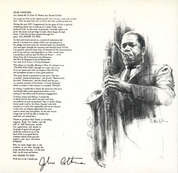 John Coltrane : A Love Supreme (CD, Album, RE, RM)