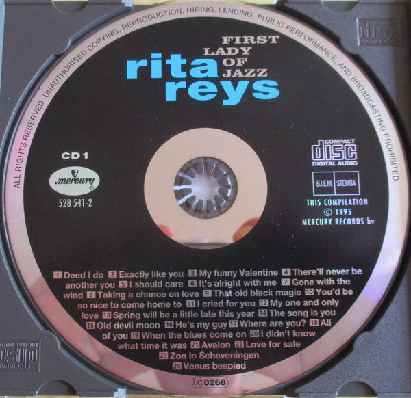 Rita Reys : First Lady Of Jazz (2xCD, Comp)