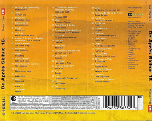 Various : De Après Skihut 16 (CD, Copy Prot., Mixed)