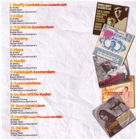 Ramses Shaffy : Favorieten Expres (CD, Comp)