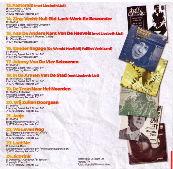 Ramses Shaffy : Favorieten Expres (CD, Comp)