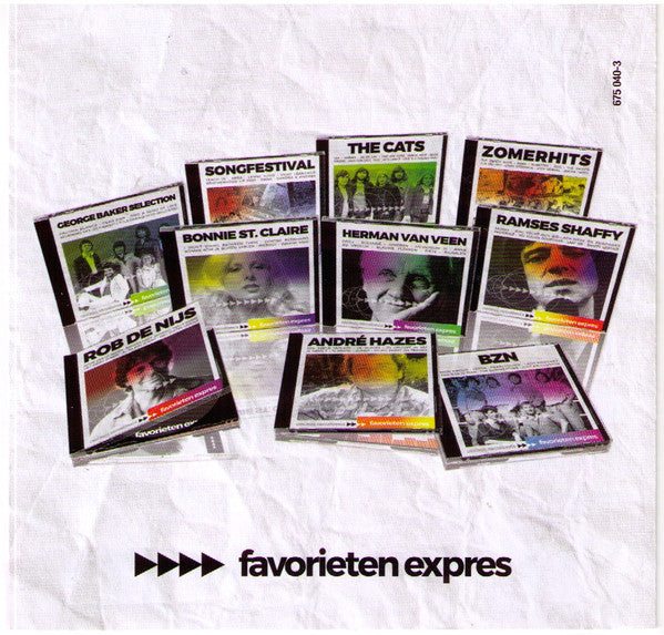 Ramses Shaffy : Favorieten Expres (CD, Comp)