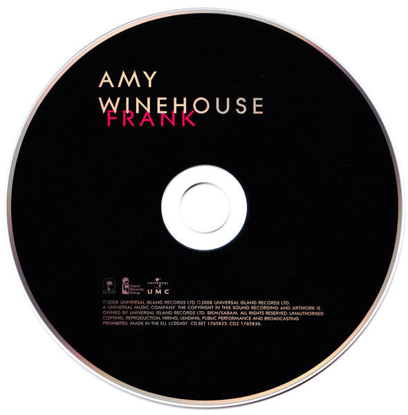 Amy Winehouse : Frank (CD, Album, RE + CD, Comp + Dlx)