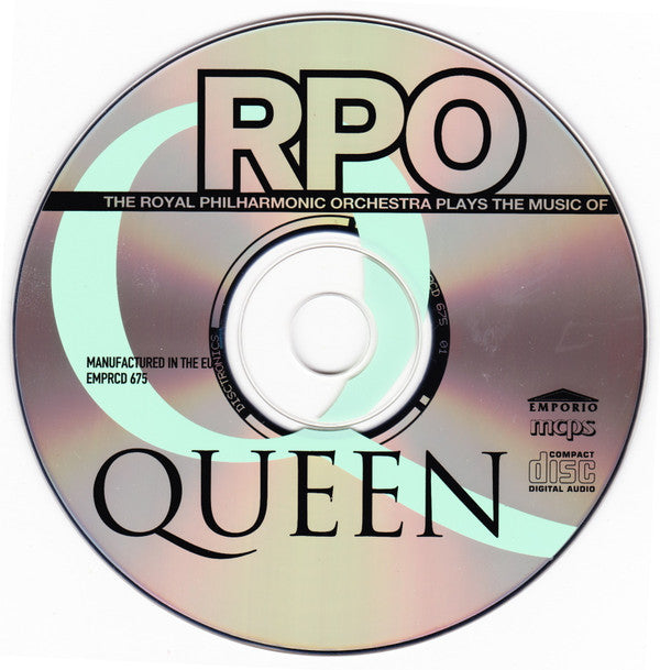 Royal Philharmonic Orchestra : The RPO Plays The Music Of Queen (CD, Comp, Dis)