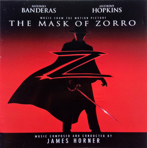 James Horner : The Mask Of Zorro (Music From The Motion Picture) (CD, Album)