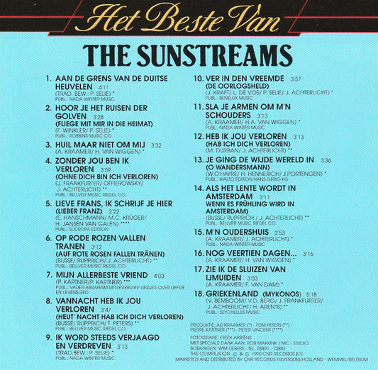 The Sunstreams : Het Beste van The Sunstreams (CD, Comp)