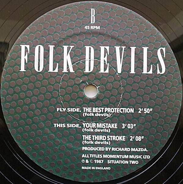 Folk Devils : The Best Protection (12")