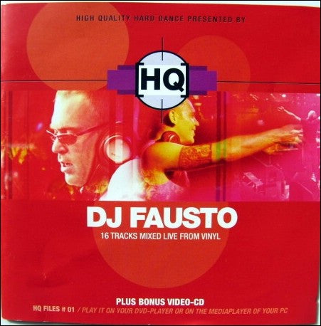 DJ Fausto : HQ Presents High Quality Hard Dance By DJ Fausto (CD, Mixed + VCD)