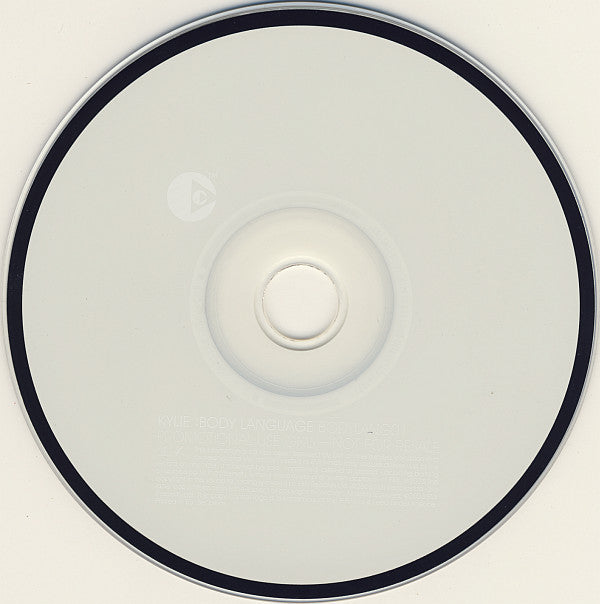 Kylie Minogue : Body Language (CD, Album, Copy Prot., Promo)