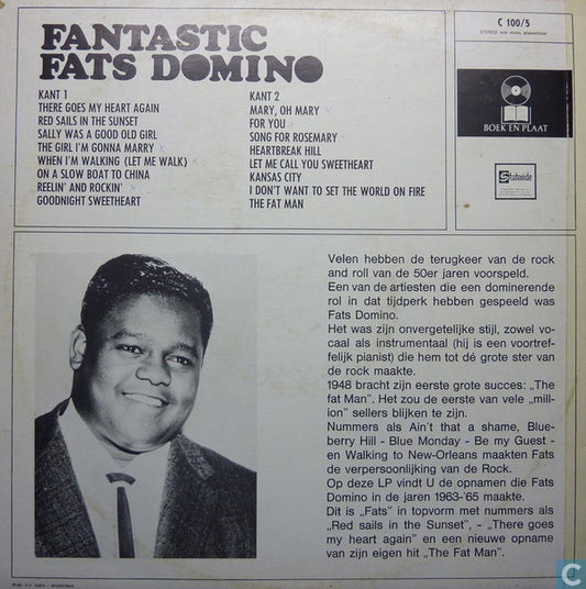 Fats Domino : Fantastic Fats Domino (LP, Comp, Club)