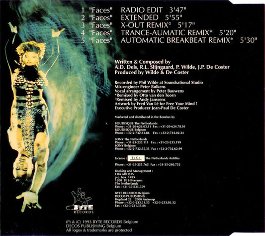 2 Unlimited : Faces (CD, Maxi)