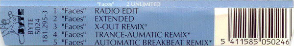 2 Unlimited : Faces (CD, Maxi)
