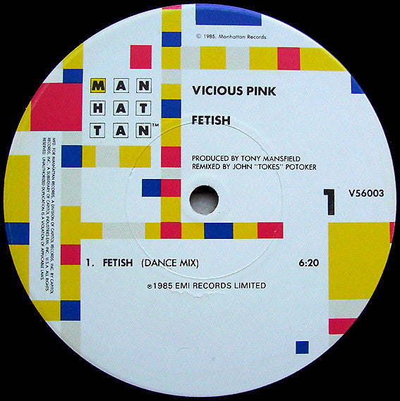 Vicious Pink : Fetish (12", Single)