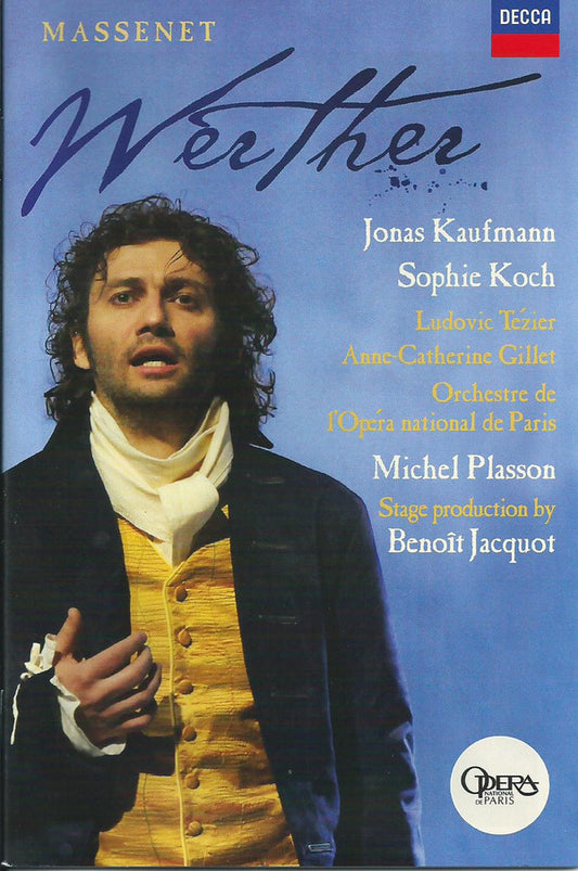 Jules Massenet / Jonas Kaufmann, Sophie Koch, Ludovic Tézier, Anne-Catherine Gillet, Orchestre National De L'Opéra De Paris, Michel Plasson : Werther (2xDVD-V)