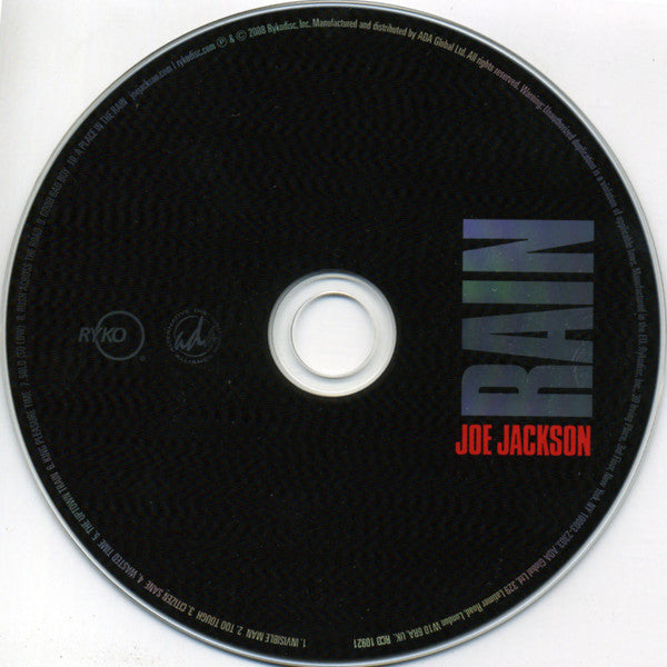 Joe Jackson : Rain (CD, Album + DVD-V)