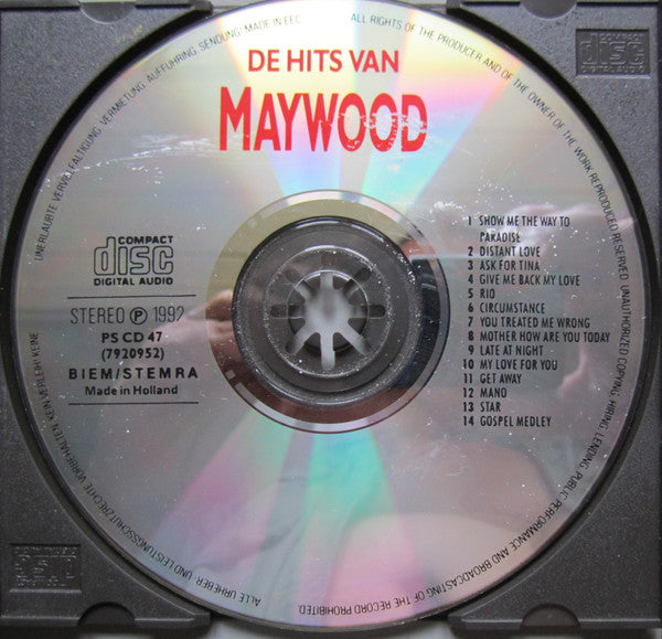 Maywood : De Hits Van (CD, Comp)