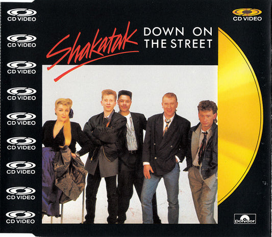 Shakatak : Down On The Street (CDV, 5", Single, PAL)