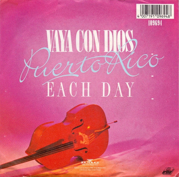Vaya Con Dios : Puerto Rico (7", Single)