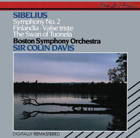 Jean Sibelius - Boston Symphony Orchestra, Sir Colin Davis : Symphony No. 2 • Finlandia • Valse Triste • The Swan Of Tuonela (CD, Album, RM, S/Edition)