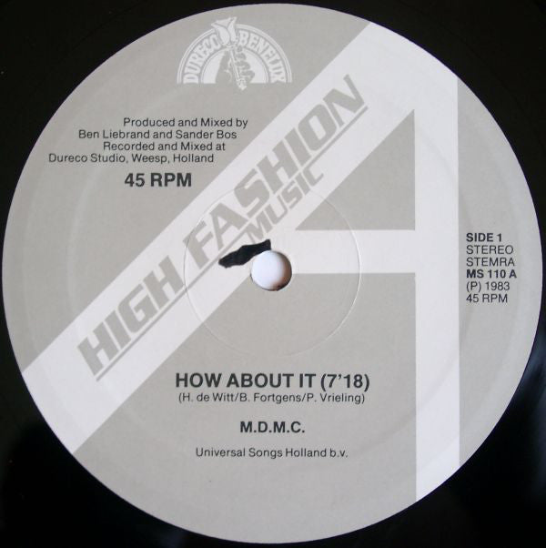 M.D.M.C. : How About It (12")