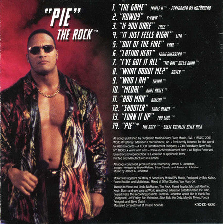 World Wrestling Federation, James A. Johnston : WWF The Music, Vol. 5 (CD, Album, Enh)