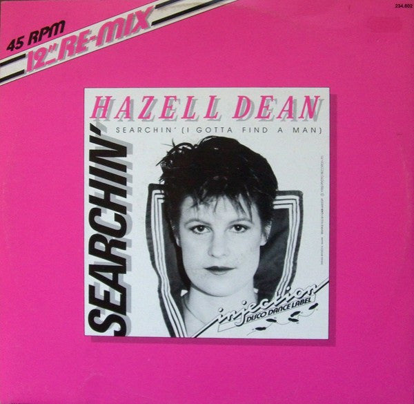 Hazell Dean : Searchin' (I Gotta Find A Man) (Remix) (12", EP)