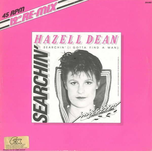 Hazell Dean : Searchin' (I Gotta Find A Man) (Remix) (12", EP)