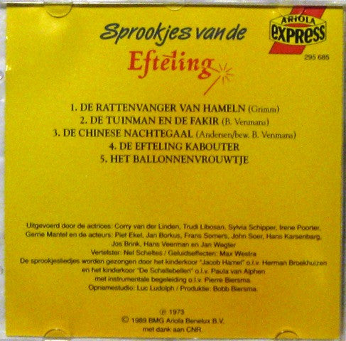 Various : Sprookjes Van De Efteling - Deel 5 (CD, Album, RE)