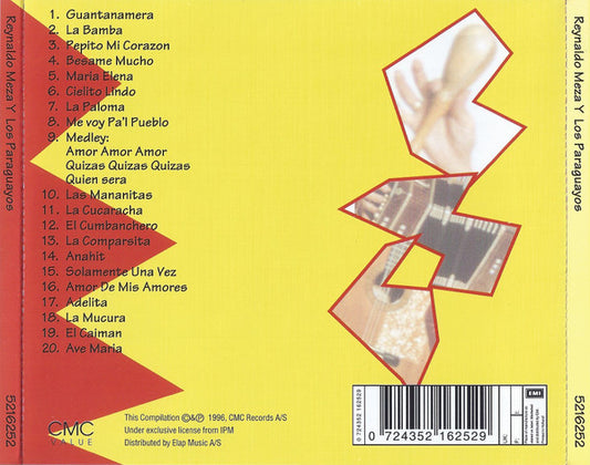 Reynaldo Meza Y Los Paraguayos : The Very Best Of (CD, Comp)