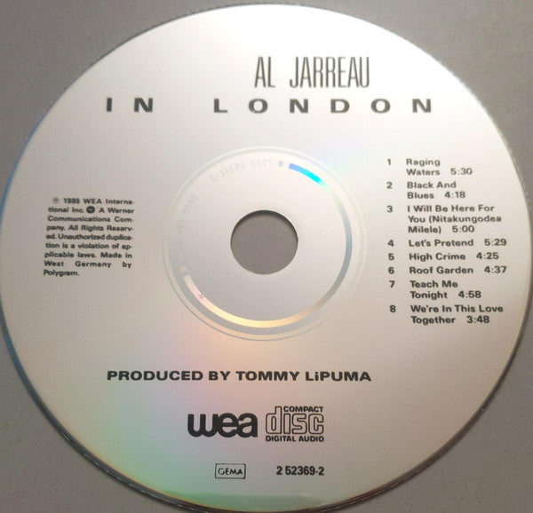 Al Jarreau : In London (CD, Album)