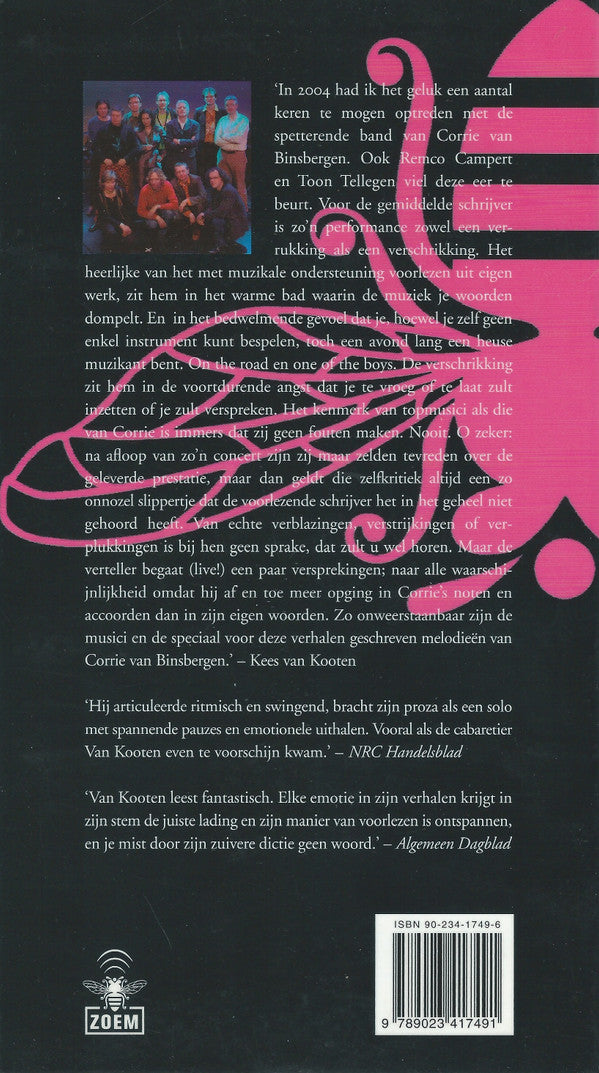 Kees van Kooten & Corrie van Binsbergen Band : Live Gelezen & Gespeeld (CD)