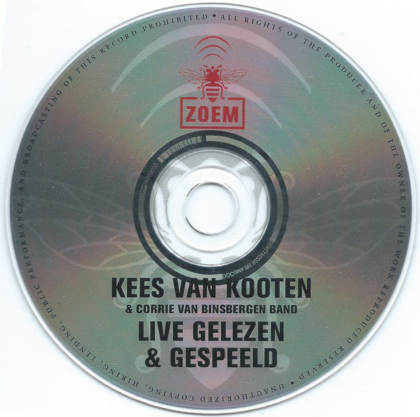 Kees van Kooten & Corrie van Binsbergen Band : Live Gelezen & Gespeeld (CD)