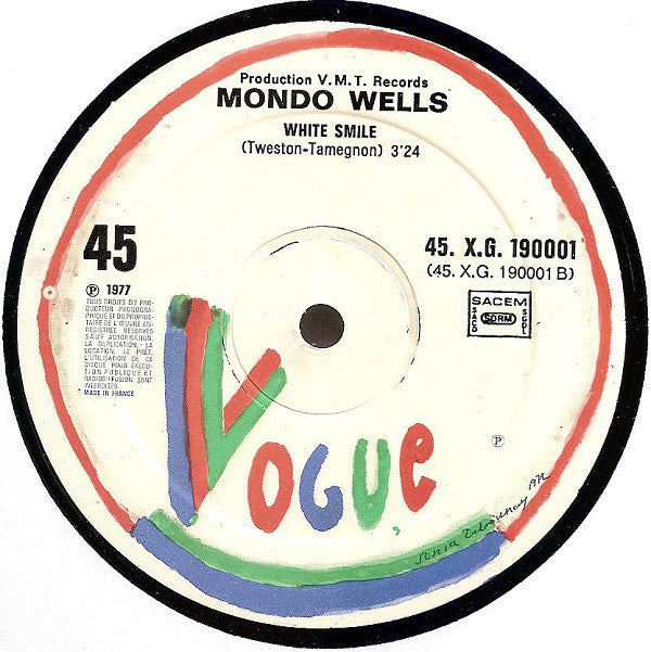 Mondo Wells : Otis Disco Citation (Medley) (12")