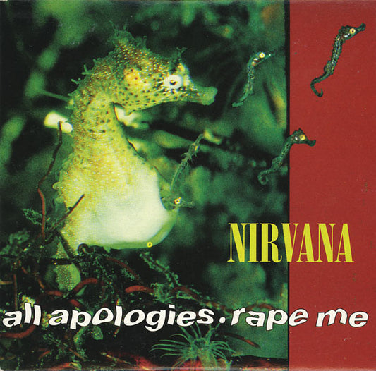 Nirvana : All Apologies ● Rape Me (CD, Single, Car)