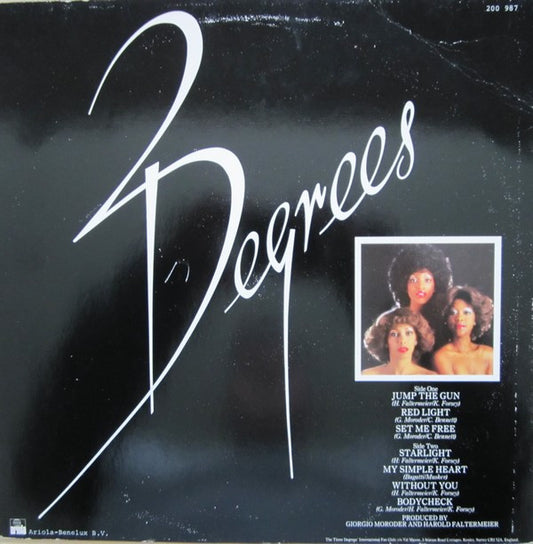 The Three Degrees : 3D (LP, Album)
