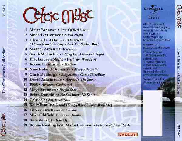 Various : Celtic Myst: The Christmas Collection (CD, Comp)