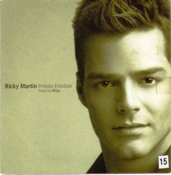 Ricky Martin Featuring Meja : Private Emotion (CD, Single, Car)